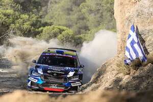 Ott Tänak es líder del Rally de Grecia: ¿Y los paraguayos? - ABC Motor - ABC Color