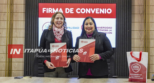UNAE Y LA MUNICIPALIDAD DE LA PAZ SELLAN ALIANZA ESTRATÉGICA