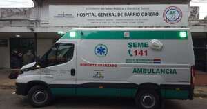 Diario HOY | Hospital de Barrio Obrero cuenta por primera vez con una ambulancia UTI