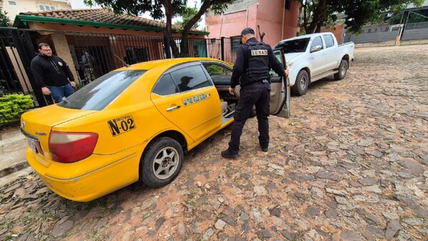 Cae un supuesto repartidor de droga que usaba un taxi como fachada
