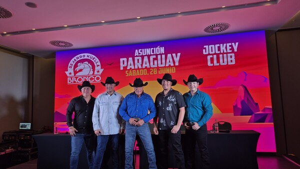 Bronco vuelve a Paraguay con su gira “Dejando Huella”