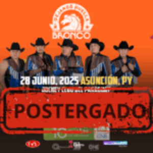 Bronco posterga su concierto en Asunción: nueva fecha confirmada - «TVS DIGITAL»