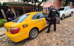 Cae el “taxista de la droga” de Villa Elisa  - Policiales - ABC Color