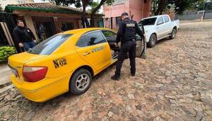 Hacía delivery del “purete” y usaba un taxi de fachada