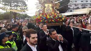 Multitud rinde tributo a Perpetuo Socorro, patrona de Pedro Juan Cabalero - Nacionales - ABC Color