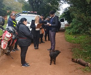 Allanan vivienda en Encarnación por presunto caso de zoocidio