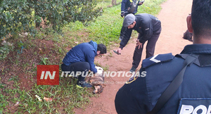 ALLANAN VIVIENDA Y DETIENEN A UN HOMBRE POR LA MUERTE DE UN PERRO EN ENCARNACIÓN