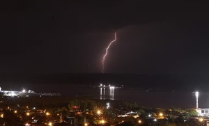 Sábado con lluvias y tormentas en Región Oriental