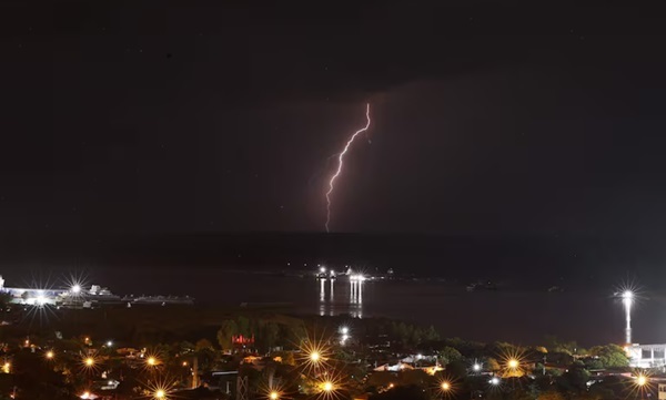 Sábado con lluvias y tormentas en Región Oriental