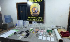 Procesaban cocaína mientras generaban criptomonedas en CDE