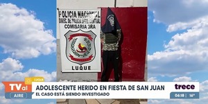 Adolescente fue herido durante fiesta de San Juan en Luque | Unicanal
