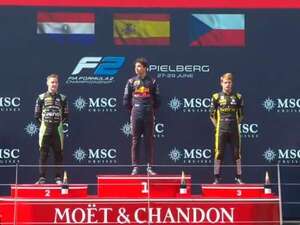 Joshua Duerksen terminó segundo en la sprint y volvió a sumar puntos en la Fórmula 2 - ABC Motor - ABC Color