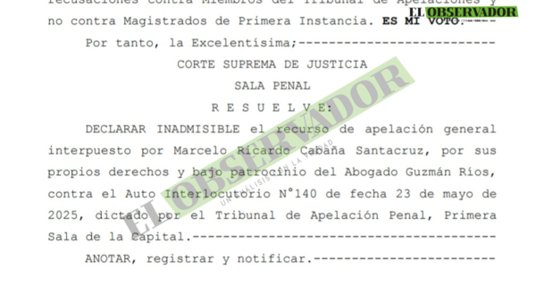 Corte destraba la causa a Cucho Cabaña y da vía para realizar preliminar - El Observador