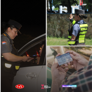 Controles y Sanciones de la Patrulla Caminera a partir del 1 de julio - «TVS DIGITAL»