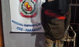Atrapan a Máscara por hurtó motorcito de agua