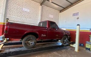 Hurtan camioneta en Mallorquín y se dan cuenta 8 días después