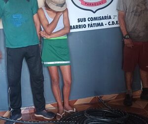 Tres detenidos por hurto de cables de COPACO