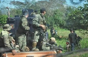 La Fuerza de Tarea Conjunta abatió a tres en un tiroteo en Saltos de Guairá - La Tribuna