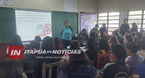 MUNICIPALIDAD DE TRINIDAD REALIZÓ CHARLAS EDUCATIVAS
