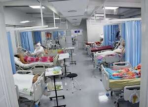 Alerta por cuadros respiratorios: 98% de ocupación de camas en hospitales - Nacionales - ABC Color