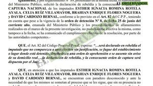 Clan Rotela: Declaran rebeldía y dictan captura contra cuatro miembros tras operativo Caolín - El Observador