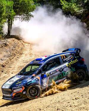 WRC-69° Rally de Grecia: Diego Domínguez y Fau Zaldívar, cerca de la bandera a cuadros - ABC Motor - ABC Color