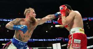 La Nación / Jake Paul avergüenza a Chávez Jr. sobre el ring