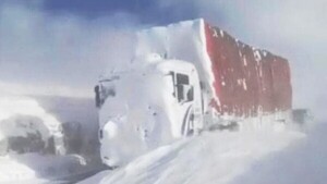 4 Camioneros paraguayos se perdieron en la nieve