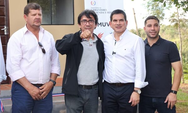 Entregan 25 viviendas a familias de O’Leary