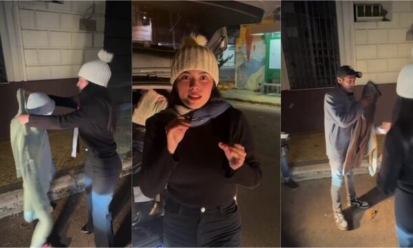 (VIDEO) ¡Influencer lanzó un desafío solidario contra el ro’y a sus colegas!