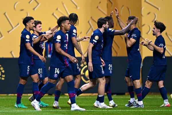 PSG goleó a un Inter Miami que no fue rival