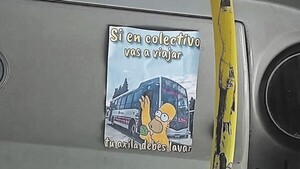 Choferes hacen campaña contra los pasajeros que no se quieren bañar