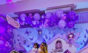 (VIDEO) ¡La retoña de Virginia Duré cumplió 2 añitos!