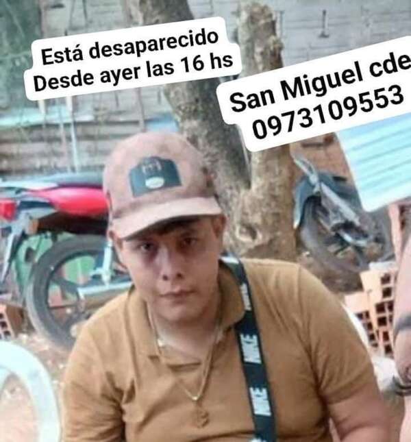 Fiscalía ordena búsqueda de joven con discapacidad desaparecido en Ciudad del Este - Policiales - ABC Color