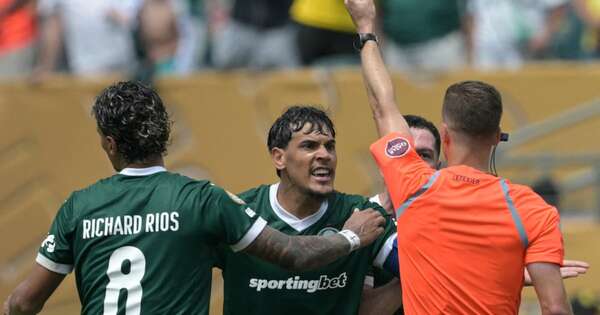 La Nación / Palmeiras se instaló a cuartos