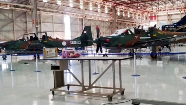 Cuatro Super Tucano arriban hoy y comenzarán a operar desde octubre