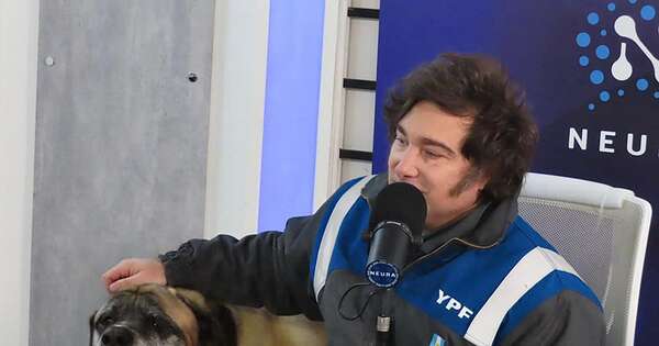 La Nación / Milei mostró a su polemizado perro “Conan”