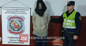 DETIENEN A HOMBRE CON ORDEN DE CAPTURA EN ENCARNACIÓN 
