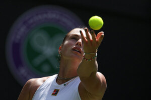 Versus / Sabalenka a segunda ronda de Wimbledon sin forzar, Medvedev eliminado