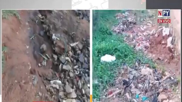 Grave deterioro de calle en Ñemby persiste desde hace 20 años