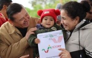 La segunda colonia que llega al 100% de titulación de tierras es Santa Rosa, de Itá