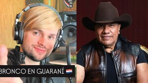 Cantó tema de Bronco en guaraní y es furor