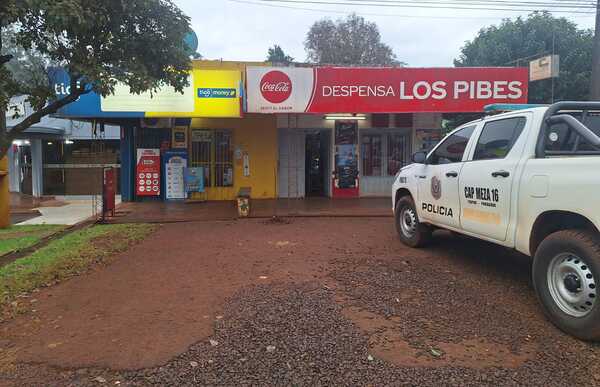 Detienen a menor de 14 años por hurto agravado en dos comercios de Capitán Meza