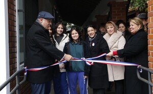 Mejoran calidad educativa en tres colegios de capital, con habilitación de modernas aulas y sanitarios - .::Agencia IP::.