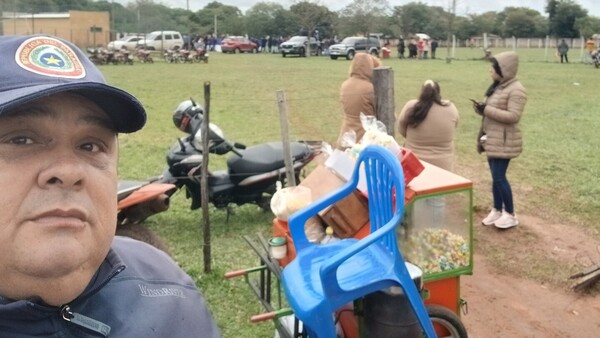 Echaron de la cancha a un vendedor de pororó