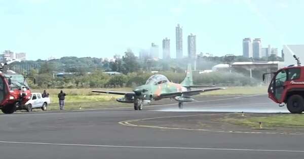 Video: llegaron los primeros cuatro aviones Super Tucano  - Nacionales - ABC Color