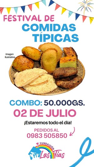 Las Tías elabora comidas típicas para solventar actualización de estatuto - La Clave