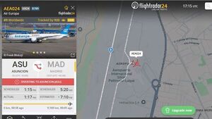 AHORA: avión rumbo a España declara emergencia - La Tribuna