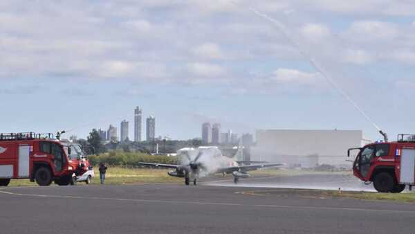 Llegan al país los cuatro aviones Super Tucano adquiridos de Brasil