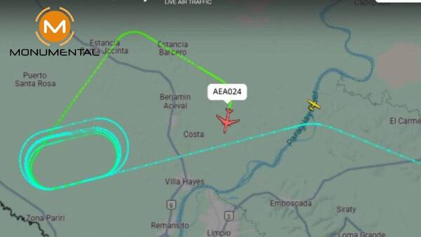 Avión con casi 300 personas aterriza de emergencia en el Silvio Pettirossi